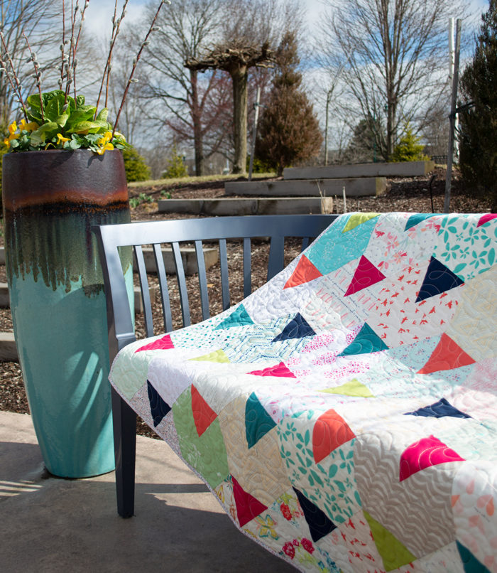 Festival Quilt pattern by Color Girl Quilts