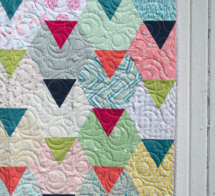 Festival Quilt pattern by Color Girl Quilts