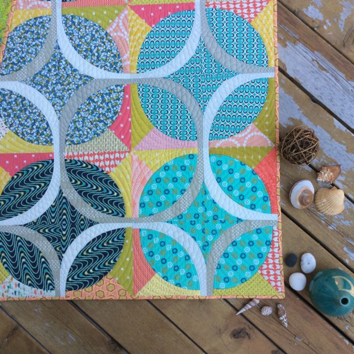 Ring Around quilt by Color Girl Quilts Sharon McConnell