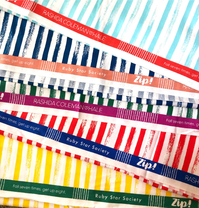 zip stripes by Moda Fabric sold by Color girl Quilts