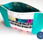 Scrappy Zipper Pouch, a tutorial