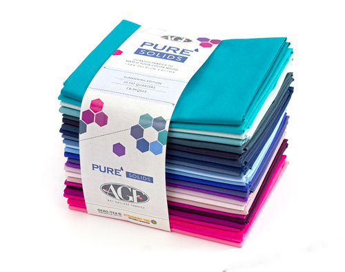 Art Gallery fabrics pure solids fabric bundle sold by Color Girl quilts