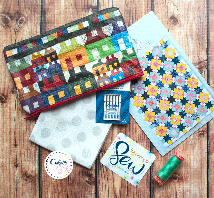 free gift with purchase from Color Girl Quilts