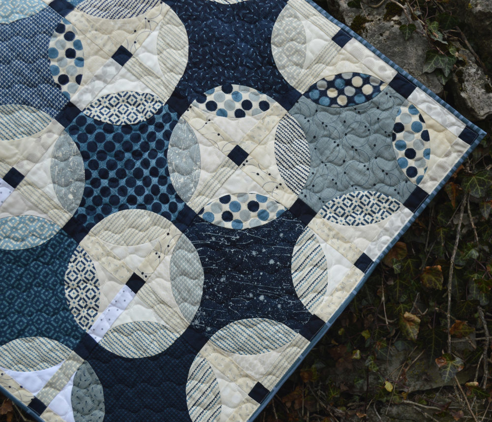 Indigo quilt pattern by Color girl Quilts