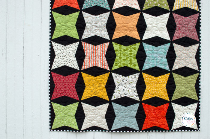 Kitty Corner quilt by Color Girl Quilts