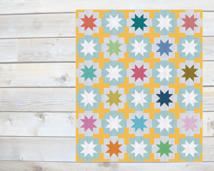 Fortune star quilt pattern by Color girl Quilts