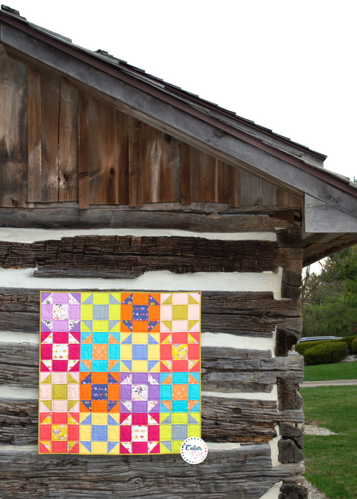 Shoo fly quilt block tutorial video by Color Girl Quilts