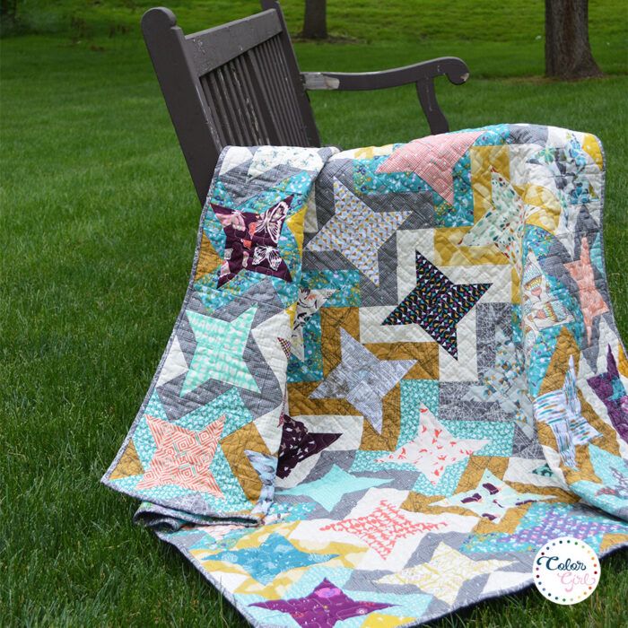 Fly Over quilt pattern by Color girl Quilts
