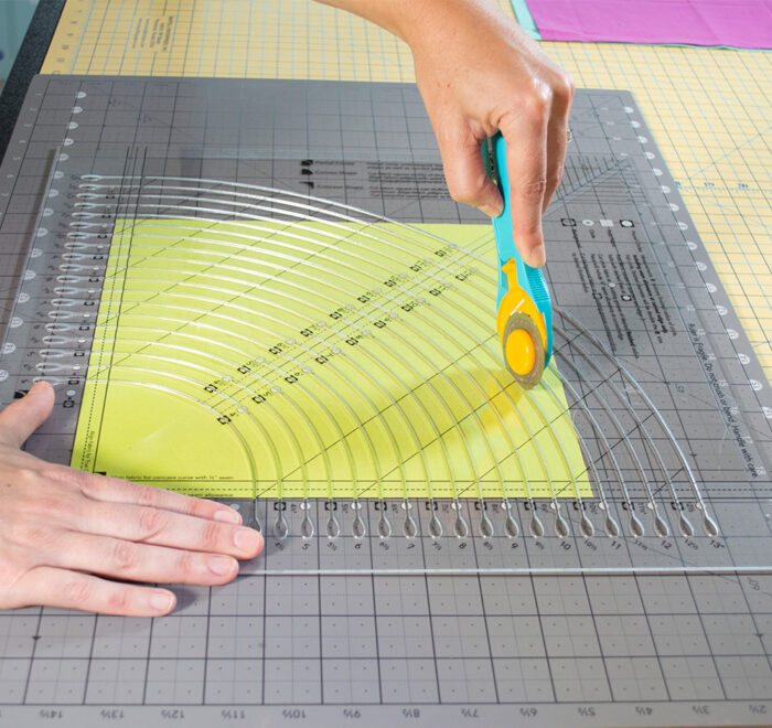 classic curves ruler for quilting curved piecing by Color Girl Quilts
