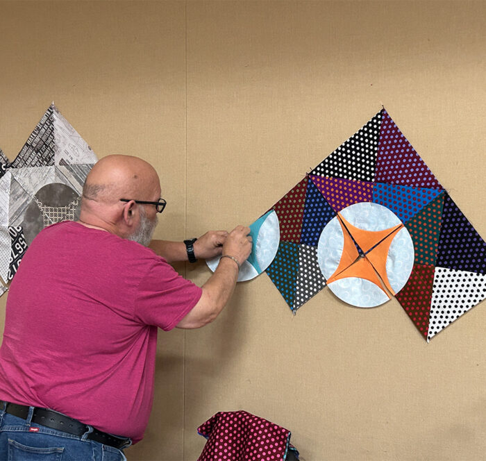 quilting workshops with Sharon McConnell learn curved piecing