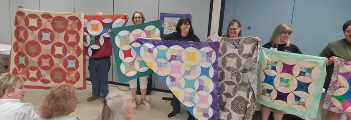 quilting workshops with Sharon McConnell learn curved piecing