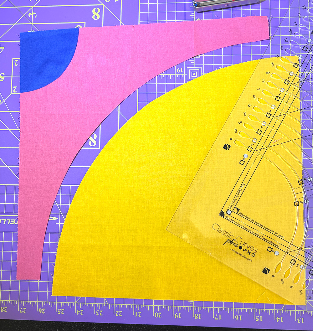 classic curves plus ruler by color girl quilts