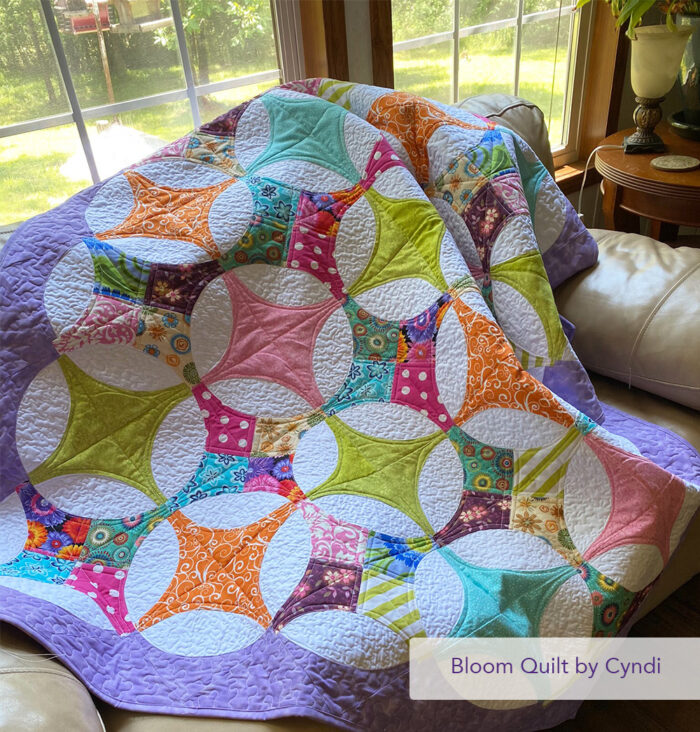 Bloom quilt pattern by Color girl Quilts