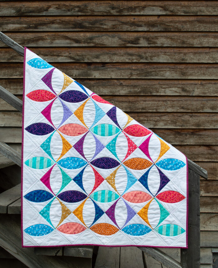 small orange peel blocks with Classic curves Ruler