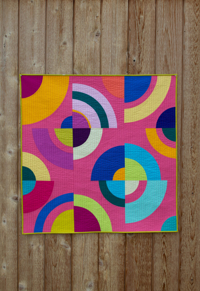 Classic Curves Ruler quilt by color girl quilts