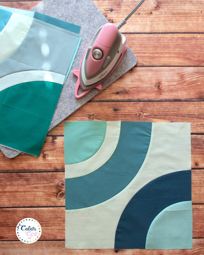 how to sew curved piecing quilts class with color girl quilts