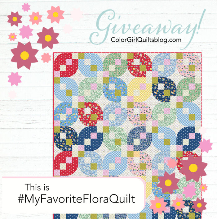 flora pattern by Color Girl Quilts