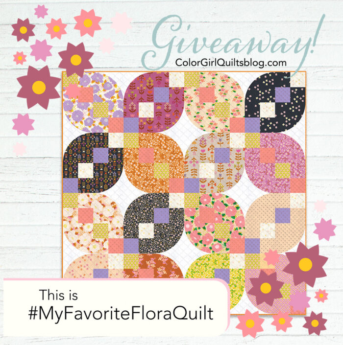flora pattern by Color Girl Quilts