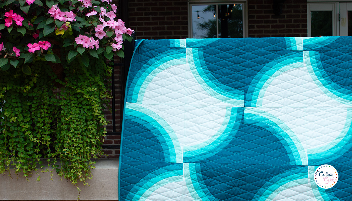 Essence quilt pattern by Color Girl Quilts