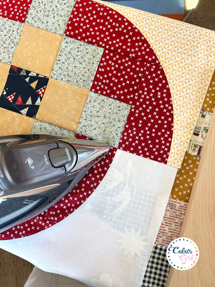granny square quilt pattern by Color girl Quilts