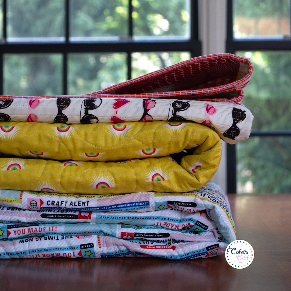 finishing quilts by color girl quilts